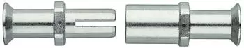 Harting 350A-Crimpkontakt Kontaktstift 50mm² AWG1, Kupferlegierung, silber (09110006141)