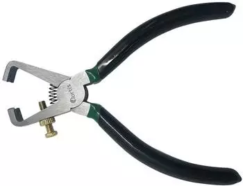 Fortis Abisolierzange poliert, 160mm, Kunststoffgriff