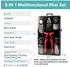 LuxusKollektion Multifunktionszangen-Set 5-in-1 mit 5 Wechselköpfen, 8 Zoll