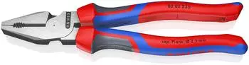 Knipex Kraft-Kombizange 225mm, schwarz atramentiert (02 02 225)