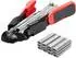 LuxusKollektion Schweineringzangen-Set 1200 Ringe 20mm, automatische Zufuhr
