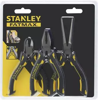 Stanley FATMAX Mini-Zangenset 3-teilig, Bi-Material-Griff (FMHT0-80524)