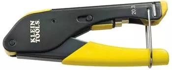 Klein Tools Kompressionszange Koaxstecker F, kompakt, RG59/RG6 (VDV212-008-SEN)