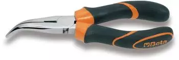 Beta Flachspitzen-Zange, gebogen, extra lang, 160mm (1168BM)
