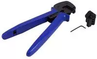 S/CONN maximum connectivity PV4 Crimpzange, Pro, 2.5/4/6mm&sup2;, 26-10AWG, blau