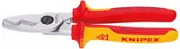 Knipex Kabelschere 95 16 200, bis 70 mm&sup2;, VDE-gepr&uuml;ft, mit Doppelschneide &