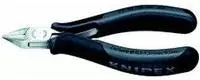 Knipex Elektronik-Seitenschneider 115 mm spitzer Kopf mit kleiner Facette - 77 32 115
