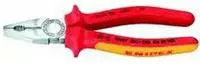 Knipex Kombizange VDE 160 mm mit Mehrkomponenten-Griff - 03 06 160