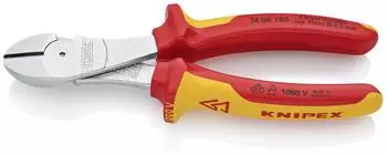 Knipex VDE Kraft-Seitenschneider 180 mm (74 06 180) Knipex VDE Kraft-Seitenschneider 180 mm (74 06 180)