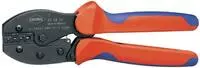 Knipex Crimpzange 97 52 34 PreciForce, f&uuml;r unisolierte Kabelschuhe 0,1 - 2,5mm&sup2;