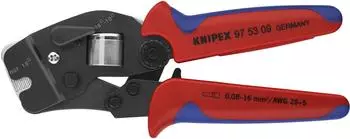 Knipex Selbsteinstellende Crimp-Zange für Aderendhülsen 190 mm (97 53 09)