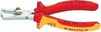 Knipex Abisolierzange 11 06 160, 0,01 - 10 qmm, L&auml;nge 160mm, VDE isoliert