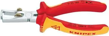 Knipex VDE-Abisolierzange 160 mm (11 06 160) Knipex VDE-Abisolierzange 160 mm (11 06 160)