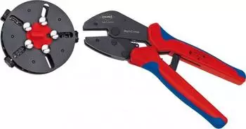 Knipex MultiCrimp Crimpzange mit Wechselmagazin 0,25-6mm² (97 33 01)