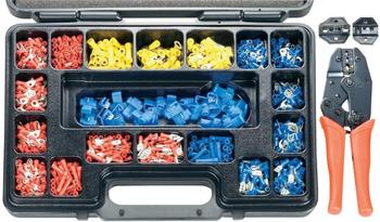 Toolcraft Crimpzangen-Set 1004-tlg. (820927)