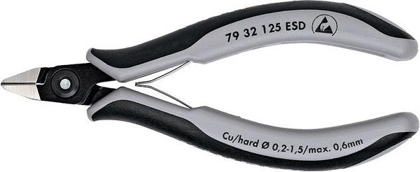 Knipex Präzisions-Elektronik-Seitenschneider ESD (79 32 125 ESD)