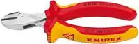Knipex Kompakt-Seitenschneider VDE 160 mm mit Kunststoff-Griff - 73 06 160