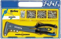 GESIPA Blindnietset m.Zange NTS 2,4-5mm 100tlg. Gr.315x200x52mm GESIPA i.Ku.-Koffer