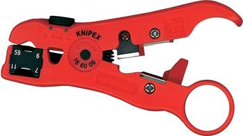 Knipex Abisolierwerkzeug für Koax-Kabel 125 mm (16 60 06 SB)