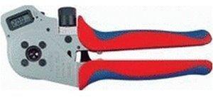 Knipex Vierdornpresszangen für gedrehte Kontakte 230 mm (97 52 65)