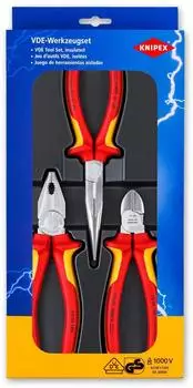 Knipex Elektro-Paket 3-tlg. (00 20 12)