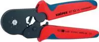 Knipex Crimpzange 97 53 14, mit Seiteneinf&uuml;hrung, selbsteinstellend, f&uuml;r