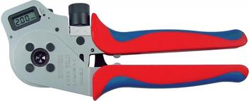 Knipex Vierdornpresszangen für gedrehte Kontakte 250 mm (97 52 65 DG)