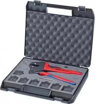 Knipex Crimp-Systemzange im Servicekoffer (97 43 200)