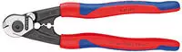 Knipex Drahtseilschere 190 mm poliert 2K - 95 62 190