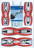 Knipex Sicherungsringzangen-Set 8tlg. mit Schaummodul - 00 20 04 V01