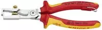 Knipex Abisolier-/Kabelschere 180 mm VDE mit Mehrkomponenten-Kunststoffgriff - 13 66