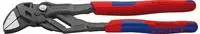 Knipex Zangenschl&uuml;ssel schwarz 250 mm mit 2K Mehrkomponenten-Griff - 86 02 250