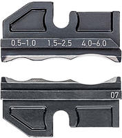 Knipex 97 49 07 Crimpeinsatz Schrumpfschlauchverbinder 0.5 bis 6 mm2 Passend f&uuml;r