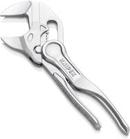 KNIPEX 86 04 100, KNIPEX Zangenschl&uuml;ssel XS chrom, 10-fach einstellbar