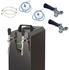 ich-zapfe STREAM 50K mit Luftpumpe Bierkoffer, Durchlaufkühler 2-leitig Trockenkühler, 55 L/h, KeyKeg,KeyKeg