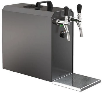ich-zapfe Durchlaufk&uuml;hler, Trockenk&uuml;hler, STREAM 50K mit Luftpumpe, 2-leitig,55 l/h, K&ouml;pi,Dreikant,Untertheke