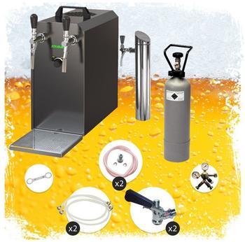 ich-zapfe STREAM 50 Bierkoffer Durchlaufkühler 2-leitig Trockenkühler 55 L/h ohne reikant ntertheke