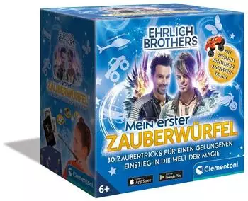 Clementoni Ehrlich Brothers Mein erster Zauberwürfel, Zauberkasten ab 6 Jahren (59408)