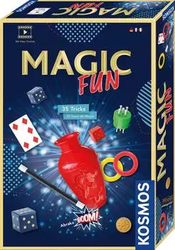 Kosmos Magic Fun Zauberkasten, 35 Zaubertricks, ab 8 Jahren (694340)