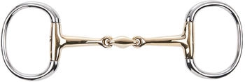 Busse Olivenkopfgebiss Kaugan doppelt gebrochen 12,5 cm / 14mm