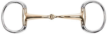 Busse Gebiss Trense Olivenkopfgebiss Kaugan-Shaped einfach gebrochen 16mm 12,5cm