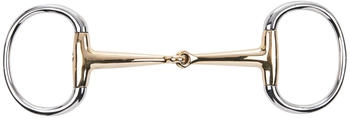 Busse Olivenkopfgebiss Kaugan einfach gebrochen 12,5 cm / 14mm Busse Olivenkopfgebiss Kaugan einfach gebrochen 12,5 cm / 14mm