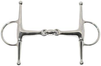 Busse Knebeltrense Edelstahl doppelt gebrochen 14,5 cm