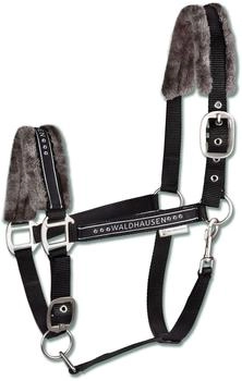 Waldhausen Fellhalfter Elegant schwarz für Cob (5047301-VB)