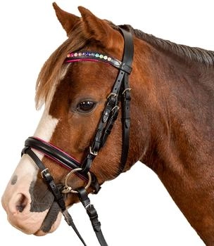 Star Trensenzaum Pinky Schwarz für Pony (8142501-PON)
