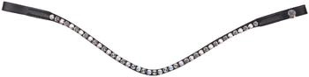 Waldhausen Stirnband X-Line Glam Perlmutt/Grau für Pferde (9579010-WB)