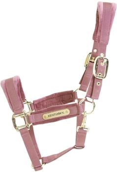 Kentucky Horsewear Velvet Halfter Old Rose (42558-10-F)