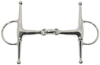 Busse Knebeltrense Edelstahl doppelt gebrochen 13,5 cm