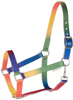 Waldhausen Halfter Regenbogen Neon Multicolor WB