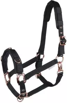 Waldhausen Longierhalfter Rosé Schwarz WB